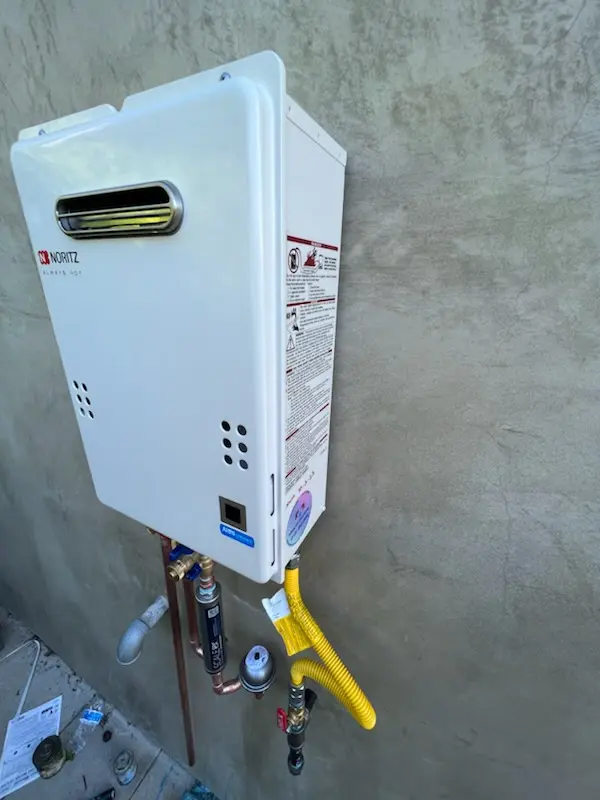 Tankless water heater installation for Upper Freehold homes